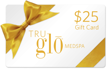 A spa gift card for Tru Glo Med Spa  Naples FL
